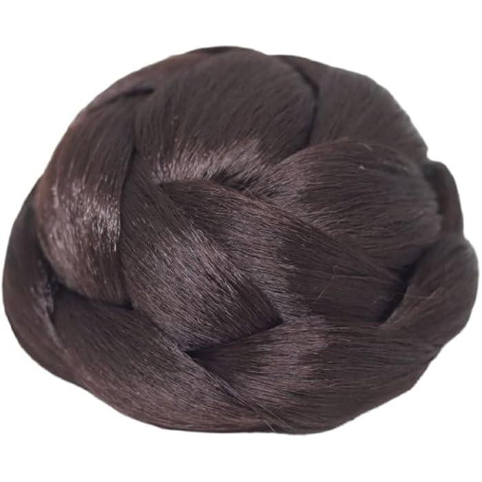 Brand New Premium Braiding Hair Top 2 Combs Bun Updo Synthetic Updo Bun Extensions - Image 2
